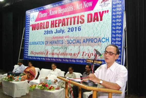 Tripura observes World Hepatitis Day-2016